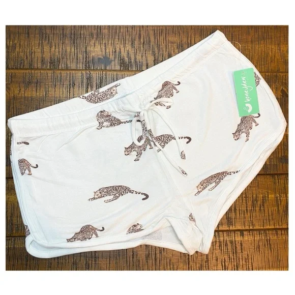 Honeydew Intimates Leopard Cheetah Pajama Lounge Shorts NWT Medium - Picture 7 of 10